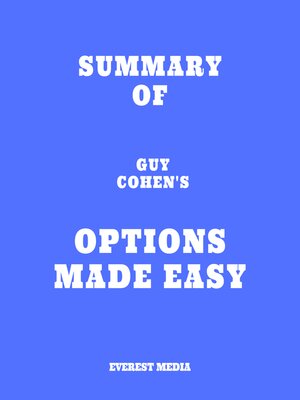 cover image of Summary of Guy Cohen's Options Made Easy